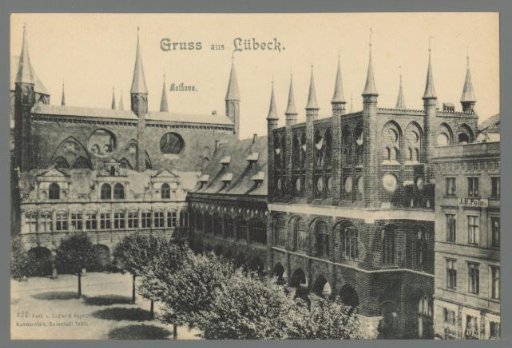 Greetings from Lübeck. Town Hall
