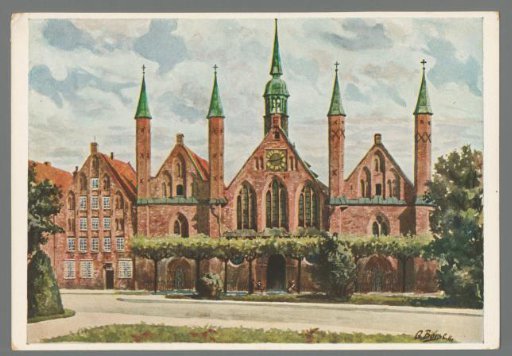 Lübeck. Holy Spirit Hospital