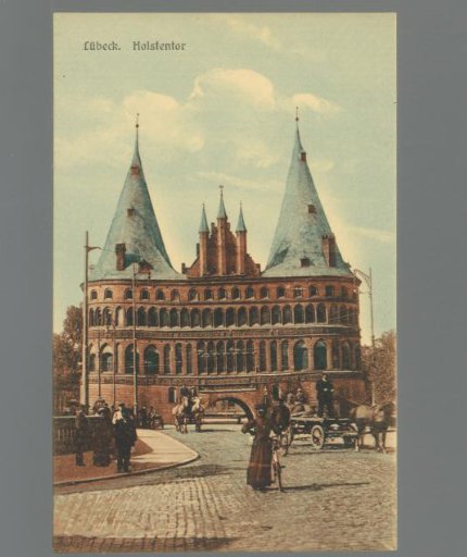 Lübeck. Holstentor