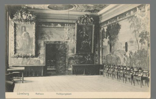 Lüneburg. Town Hall. Hall of Homage