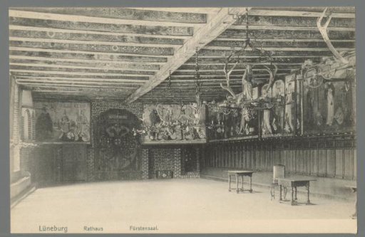 Lüneburg. Town Hall. Princes' Hall