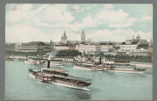 Mainz. Rhine Quay