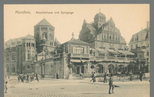 Munich. Artists' House and Synagogue