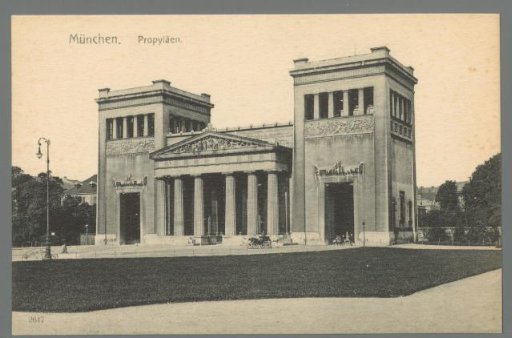 Munich. Propyläen