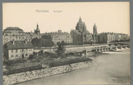 Munich. Isar Quay