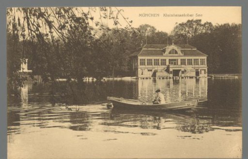 Munich. Kleinhesseloher Lake