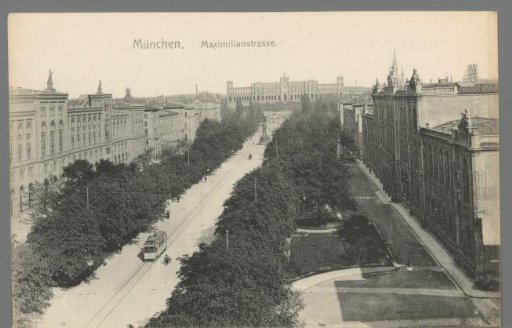 Munich. Maximilianstrasse