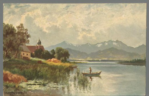 Halberg-Krauss "Fraueninsel im Chiemsee"