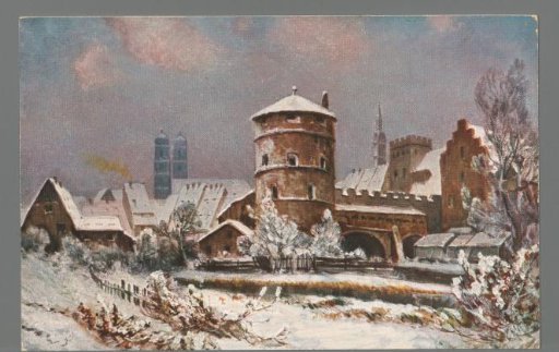 Old Munich. Round Tower