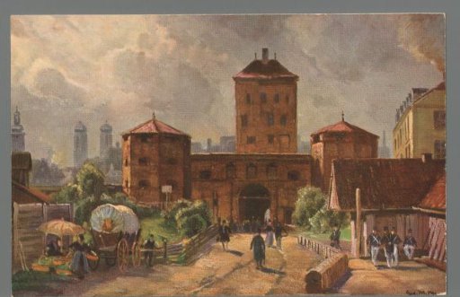 Old Munich. Isartor