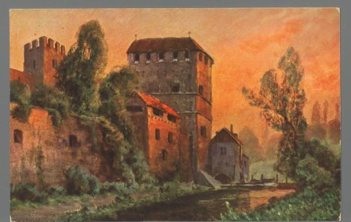 Old Munich. Jungfernturm