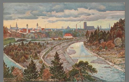 Munich from the Isar Valley