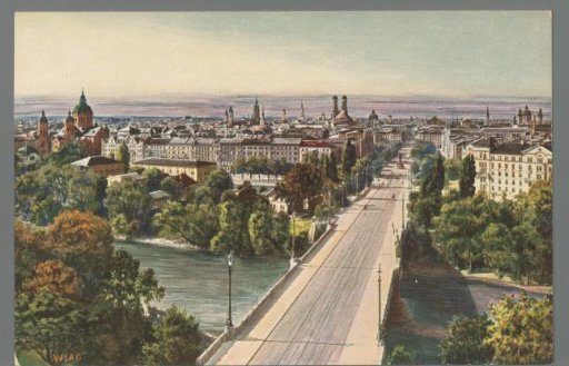 Munich, view from the Maximilianeum