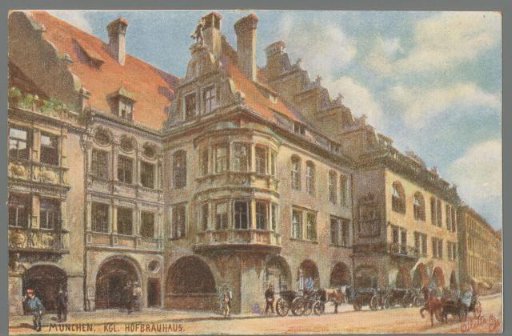 Munich. Kgl. Hofbräuhaus