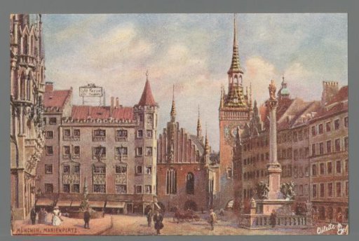 Munich. Marienplatz