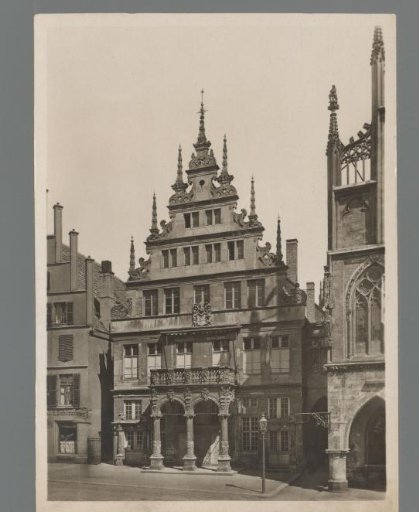 Münster i. W. City Wine House. 1615 by Johann v. Bocholt