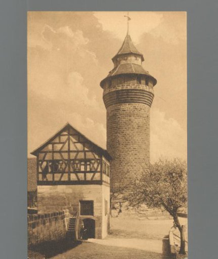 Nuremberg. Vestner Tower and Deep Well