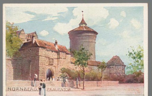 Nuremberg. Frauen Gate