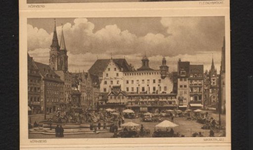 Nuremberg. Fleisch Bridge