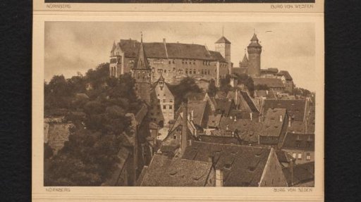 Nuremberg. Castle from the South