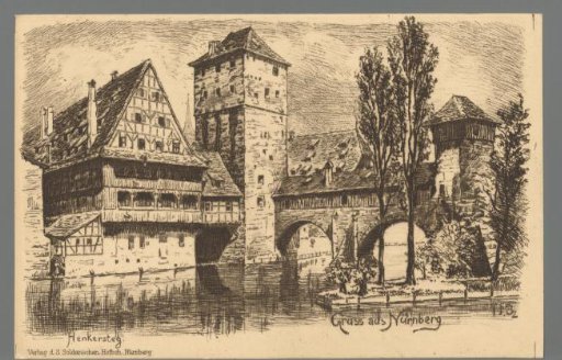Henkersteg. Greetings from Nuremberg