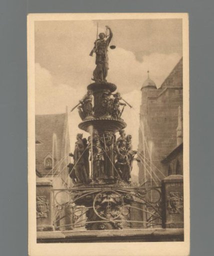 Fountain of Virtue. Nuremberg.