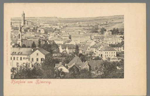 Pforzheim from the Roman Road