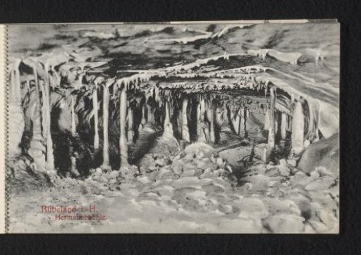 Rübeland in the Harz. Hermannshöhle