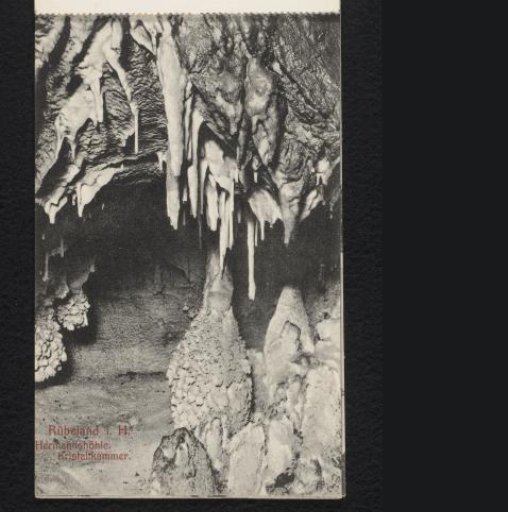 Rübeland in the Harz. Hermannshöhle. Crystal Chamber