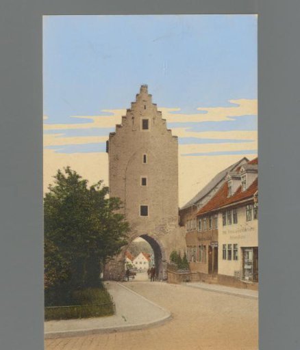 Saalfeld on the Saale. Saaltor