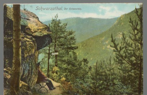 Schwarzatal. The Katzenstein