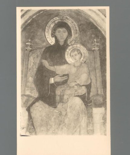 Wall painting in a church in Soest