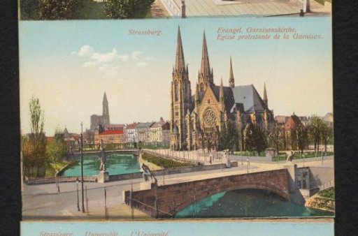 Strasbourg. Evangelical Garrison Church / Eglise protestante de la Garnison