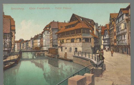 Strassburg. Klein Frankreich - Petite France