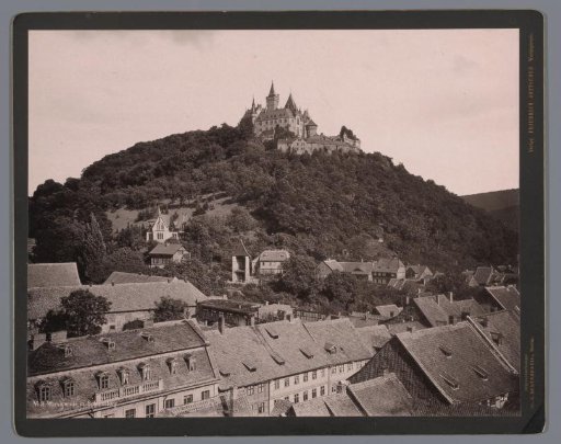 View of Wernigerode and Wernigerode Castle