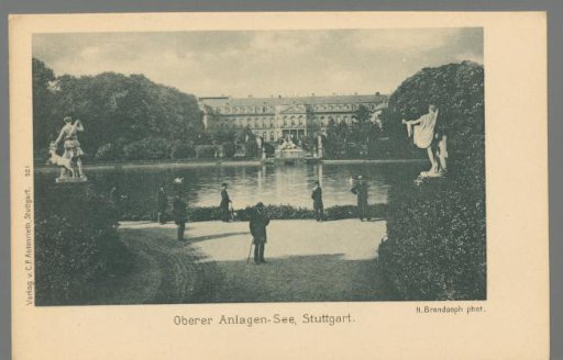 Upper Anlagen Lake, Stuttgart