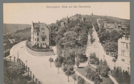 Stuttgart - View of the Hasenberg