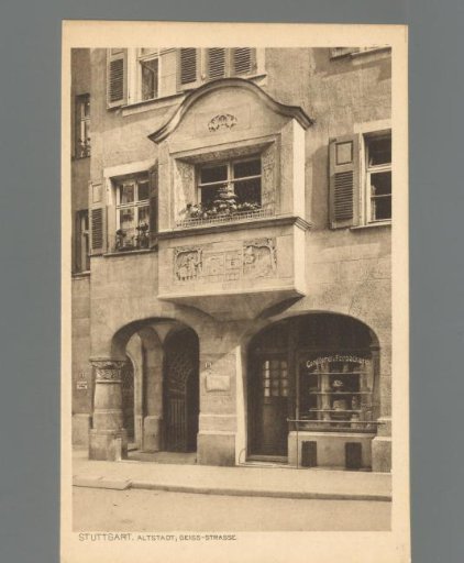 Stuttgart, Old Town, Geiss-Strasse