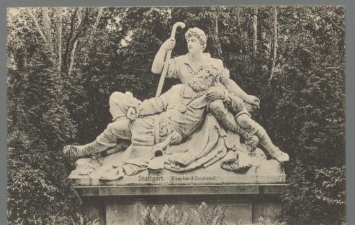 Stuttgart. Eberhard Monument