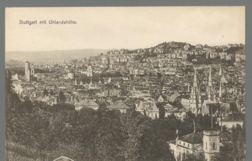 Stuttgart with Uhlandshöhe