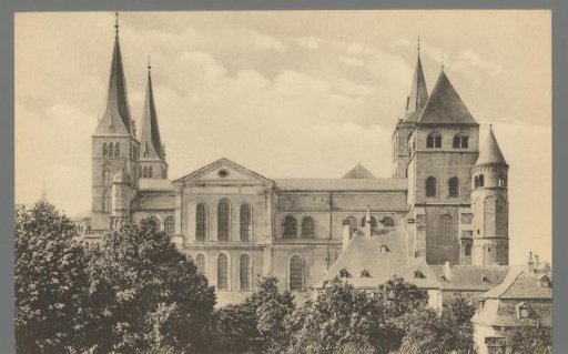Cathedral of Trier. North Side