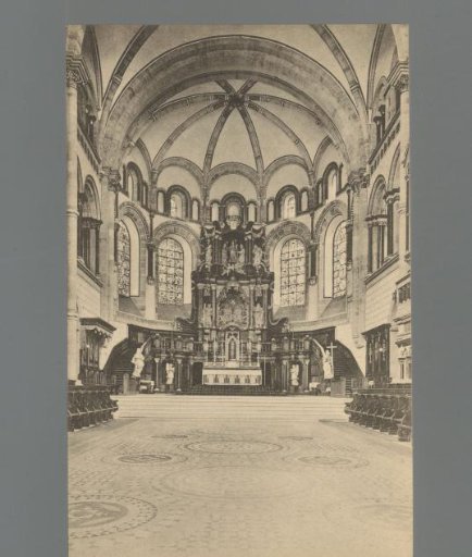 Cathedral of Trier. East Choir (12th Century) with Altar Structure from 1700
