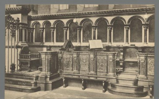 Cathedral of Trier. Choir Stalls (1725)