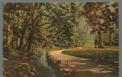 Weimar. In the park