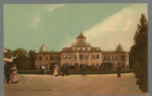 Weimar. Belvedere Palace