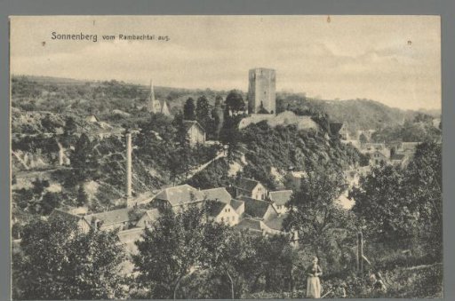 Sonnenberg View from the Rambachtal