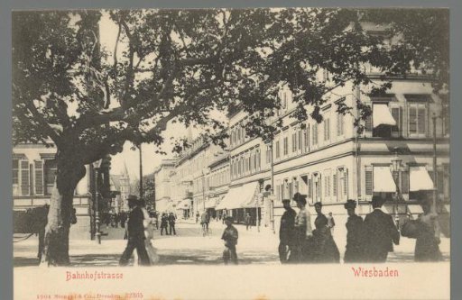 Bahnhofstraße. Wiesbaden
