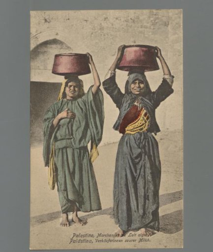 Palestine, Milk-sellers / Palästina, Sellers of Sour Milk