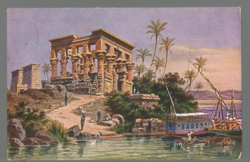The Bed of Pharaoh - Philae