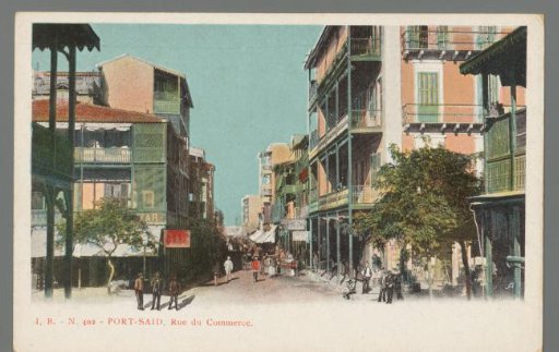 Port-Said, Rue du Commerce